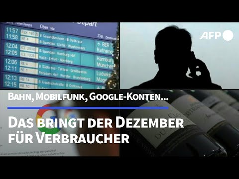 Das ändert sich im Dezember für Verbraucher | AFP