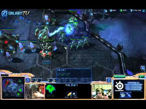 Grubby [FPVOD w/C] vs aLiveSS [PvP Shakuras 1v1] - 2 / 2