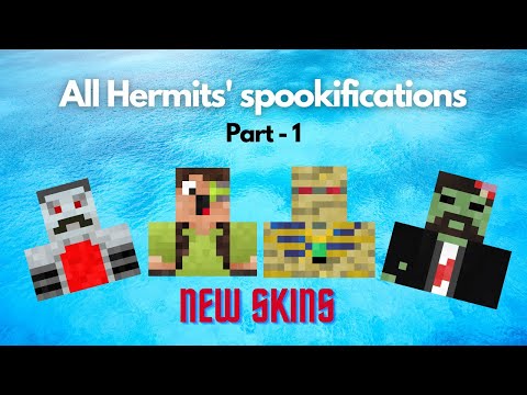 All Hermits' Spookifications | Hermitcraft S7 | Part - 1 #Hermitcraft #Halloween