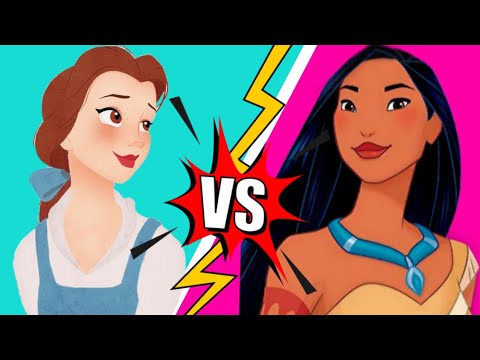 BATALLA DE RAP DE  PRINCESAS -Bella VS Pocahontas / Yessi tu amiga