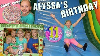 Alyssas Amazing 11th Family Birthday Party
