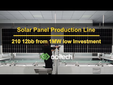 , title : '[4K] Solar Panel Production Line from 1MW Low Investment'
