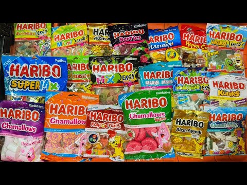 ASMR Candy Heaven 🍫✨| 50 HARIBO Flavors & Sweet Shopping Sounds✨#38