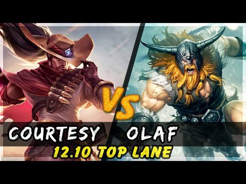 Courtesy - Yasuo vs Olaf TOP Patch 12.10 - Yasuo Gameplay
