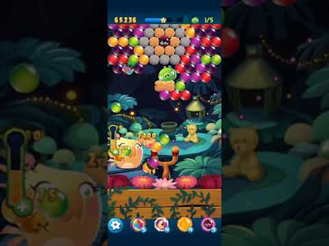 Angry Birds Pop Bubble Shooter LEVEL 465 3 STARS NO BOOSTERS #angrybirdspopbubbleshooter