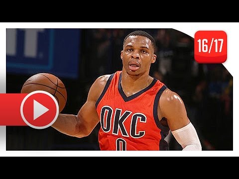 Russell Westbrook Full TD Highlights vs Magic (2016.11.13) - 41 Pts, 16 Ast, 12 Reb
