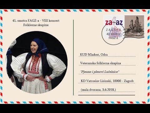 "Pjesme i plesovi Lučelnice" - KUD Mladost, Odra (veterani)