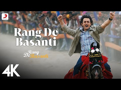 Title Track - Best 4K Video | Rang De Basanti | 