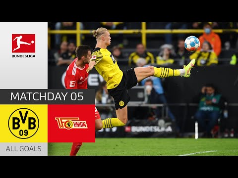 Haaland strikes again! | BVB - Union Berlin 4-2 | All Goals | Matchday 5 – Bundesliga 2021/22