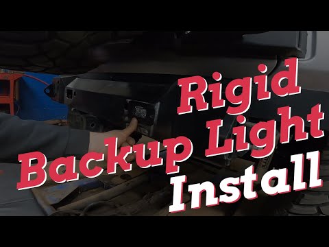 Rigid SR-M Pro Series Backup Light Install