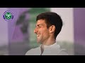 Novak Djokovic Winner's Press Conference Wimbledon 2019