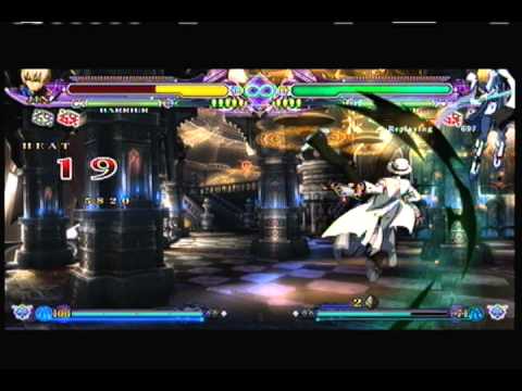 BBCS: EX hazama 7k combo