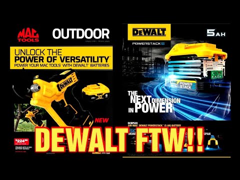 DEWALT Doesn't gouge you like MILWAUKEE does on the Mac tools Truck!! WTF
