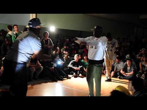 The Hunger Games Highlights: B Boy Tricky Troublez & Hour vs Static & Malcom Nex