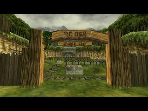 Ocarina of Time Ambiance - Kakariko Graveyard - 10 Hours