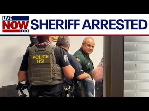 Video | Florida sheriff Marcos Lopez arrested in uniform, charged with racketeering