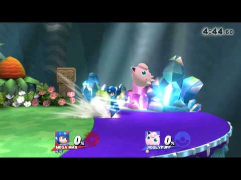Super Smash Bros Wii U Online Battle Mega Man vs. Jigglypuff