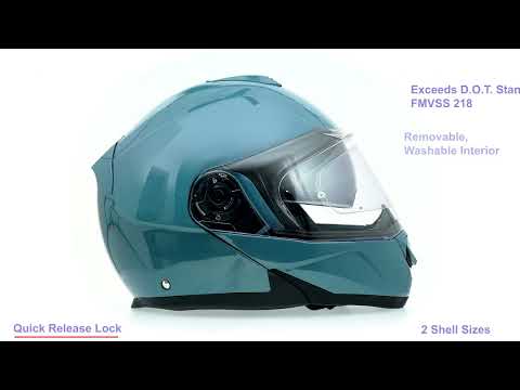 D.O.T. DAYTONA GLIDE-  Harley Davidson Shark Blue D.O.T. DAYTONA...