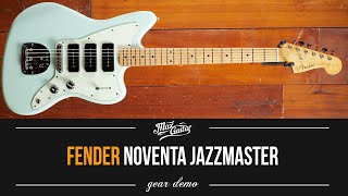 Video thumbnail for Three pickup Jazzmasters are epic! Fender Noventa Jazzmaster! by Max Guitar B.V.