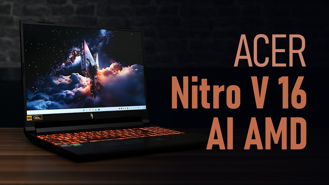 Acer Nitro V 16 AI: 180Hz Ekranda Oyun Keyfi!