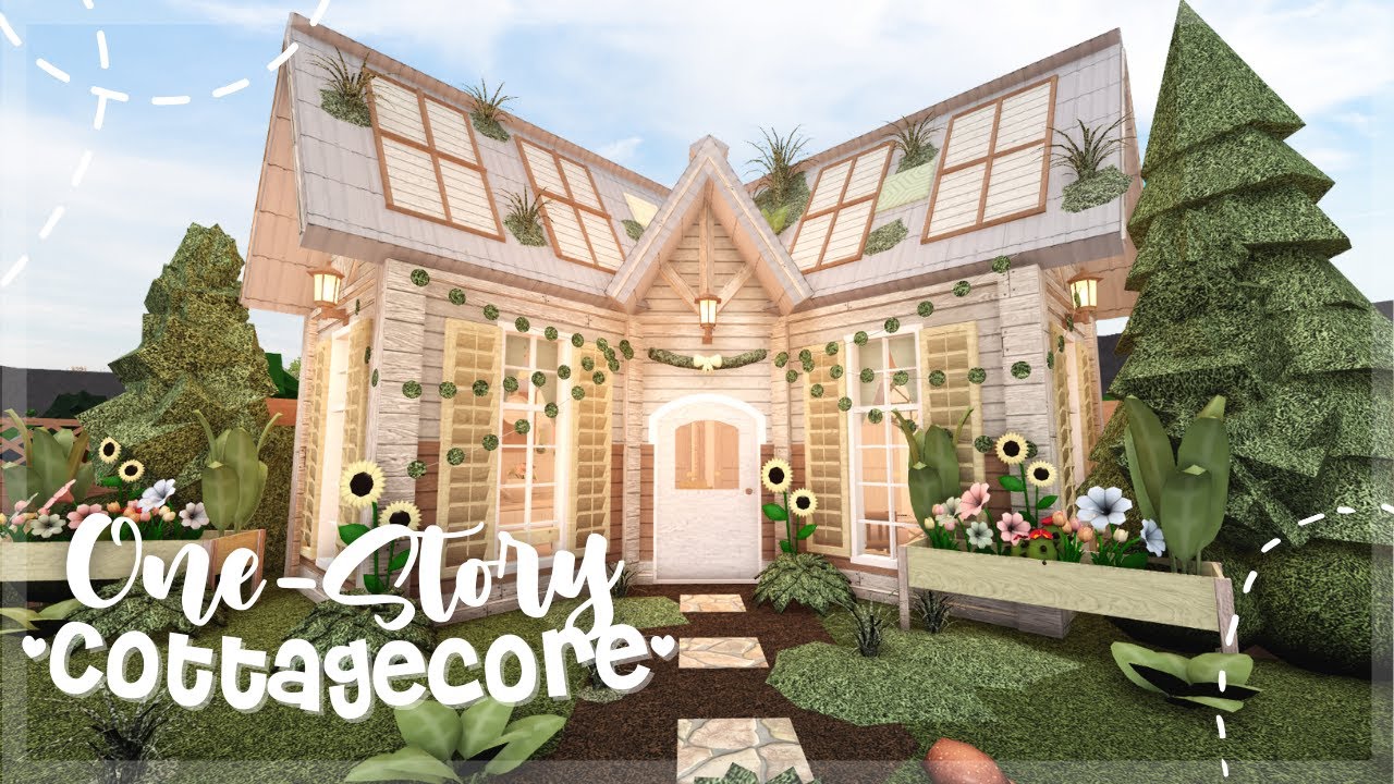 Minami Oroi Bloxburg Speedbuild and Tour Soft One-Story Cottagecore - May 21 2021