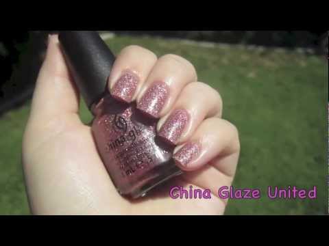 China Glaze United In Purpose Collection Glitters