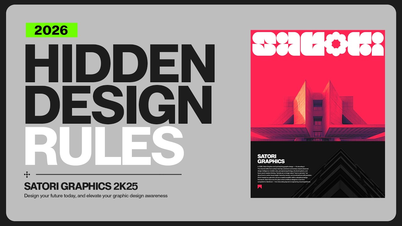 The Invisible Rules of Graphic Design That Nobody Teaches You!
