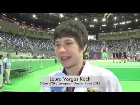 European Games Baku 2015: Interview mit Laura Vargas Koch -70kg