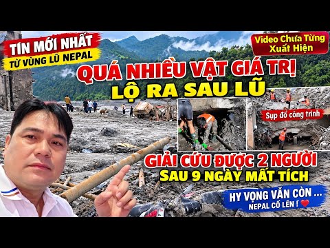 Tin Mới Nhất Tại Nepal Cứu Được 2 Người Sau 9 Ngày Mất Tích Nhiều Vật Giá Trị Lộ Ra Phía Sau Bank
