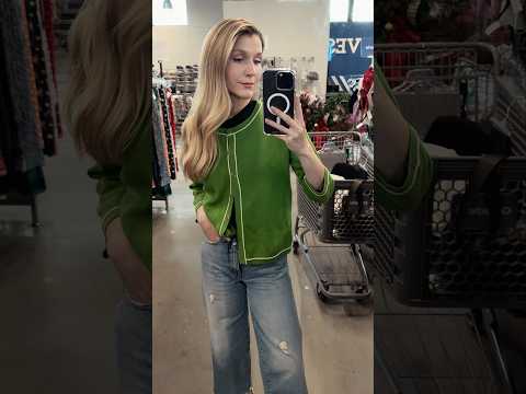 Need a crash course on what quality looks like? Hit up your nearest thrift store #thriftwithme