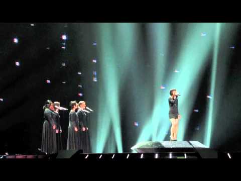 ESCKAZ live in Dusseldorf: Nadine Beiler (Austria) - The Secret is Love - 1st rehearsal