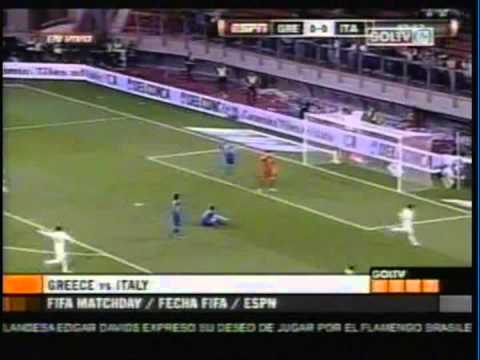 2008 (November 19) Greece 1-Italy 1 (Friendly).mpg