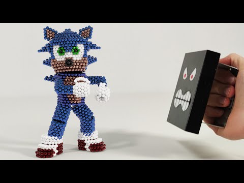 Sonic the Hedgehog 2 VS Monster Magnet | Magnetic Games