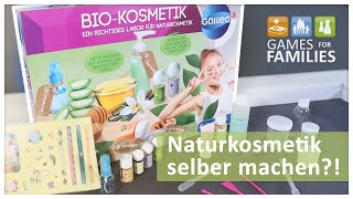 Naturkosmetik selber machen?! Einfach mit dem Labor für Bio Kosmetik von Clementoni