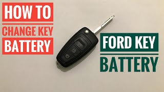 Ford Focus Key Fob Battery Replacement How to change replace keyless batterie - easy DIY- 换汽车钥匙电池