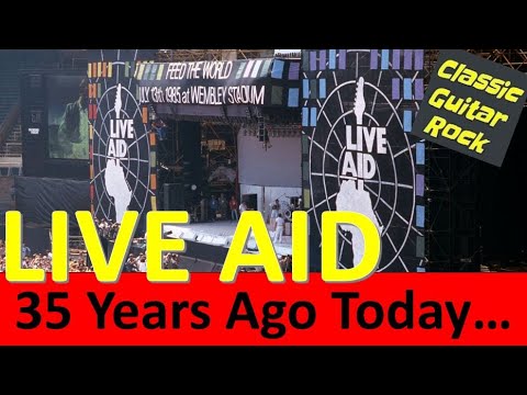 Live Aid: Where were you 35 years ago today?