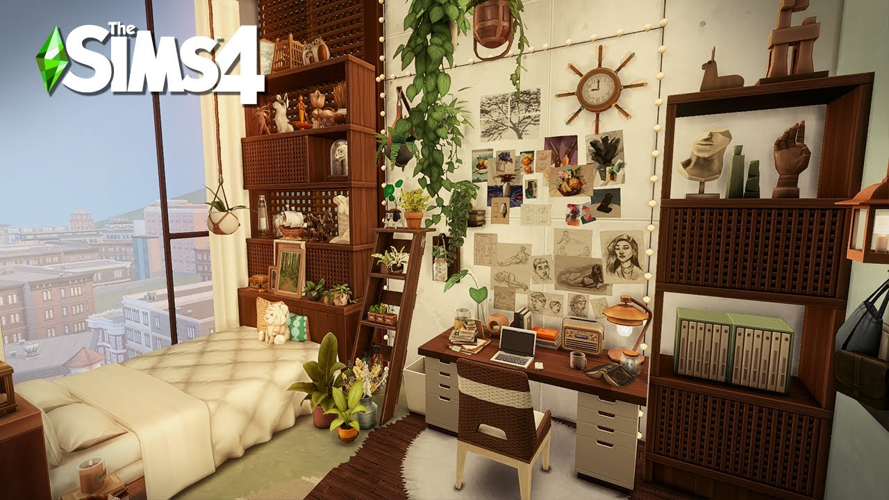 910 Medina Studios | The Sims4 Stop Motion Build | NoCC |【シムズ４建築】