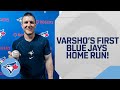 Daulton Varsho's first Blue Jays home run!