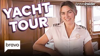 Exclusive Look Inside Below Deck Med’s Mega Yacht | Season 6 | Below Deck Mediterranean