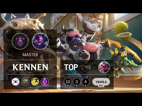 Kennen Top vs Irelia - KR Master Patch 9.13