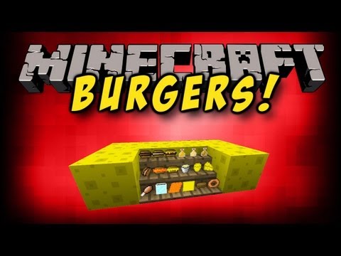 phunkeymonkeh - Minecraft Mod Showcase - Burgers 1.3.2