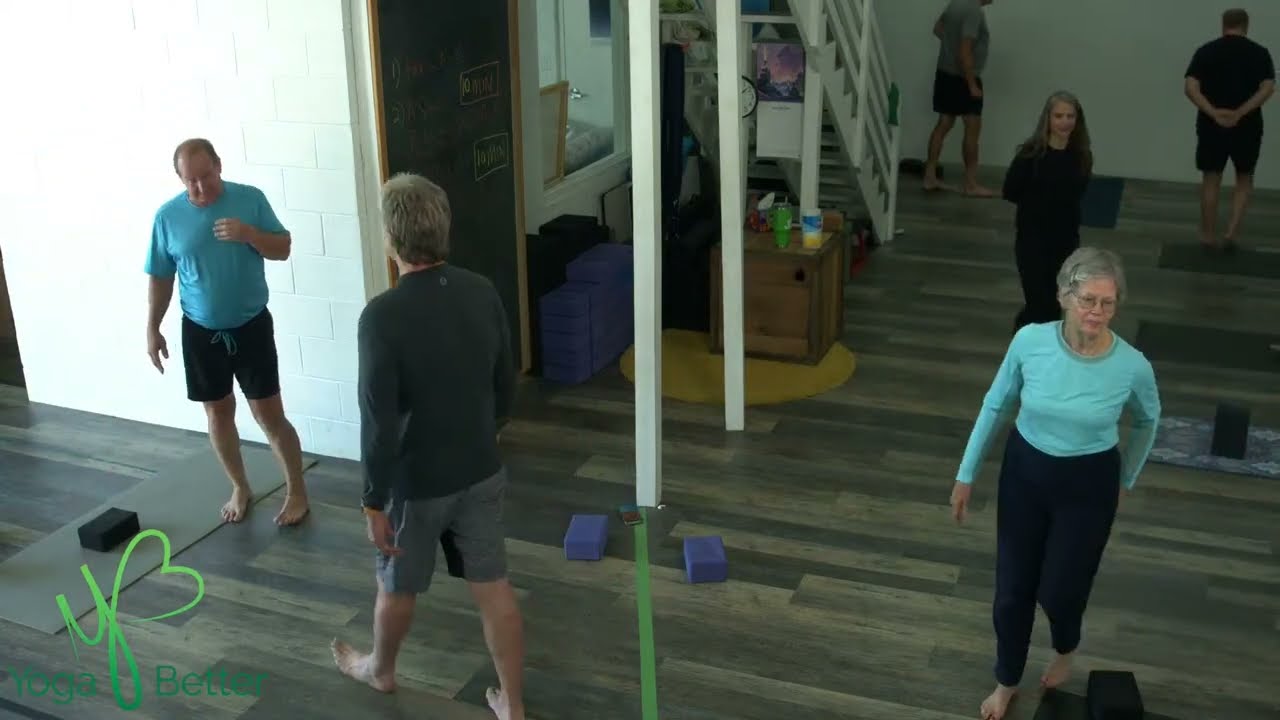 Level 1 - 9am w/ ANDRIA 8.21.24 YOGA BETTER ON LINE! (class starts @ 00:11:16; ends @ 01:12:30)