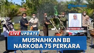 21,54 Gram Sabu Dimusnahkan Kejari Nunukan Hasil dari 75 Perkara, Komitmen Berantas Narkoba