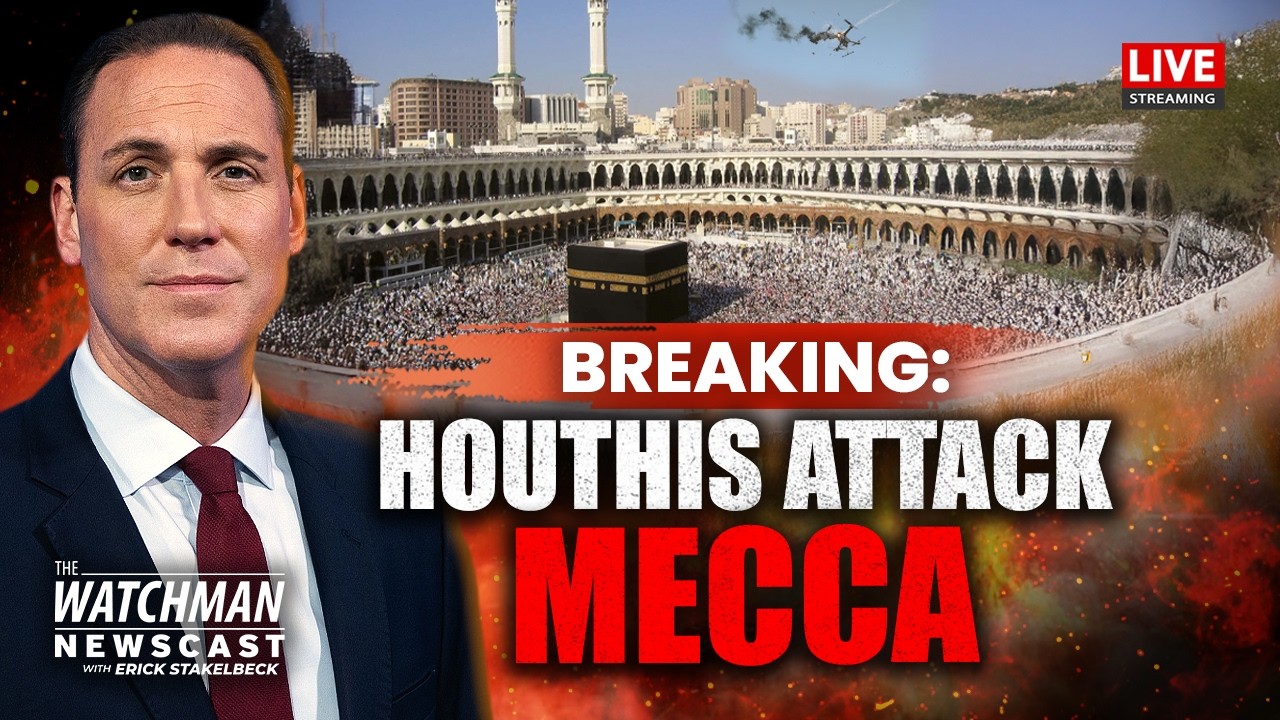 Houthi Drone Attack Targets MECCA; Iran STRIKES Vessel in Hormuz Strait| Watchman Newscast LIVE