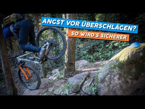 Angst vorm Überschlag? | So werden Steilabfahrten sicherer! | MTB Fahrtechnik Tutorial & Tipps