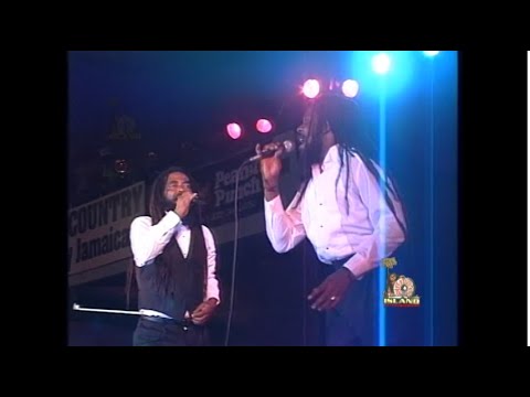 Dennis Brown & John Holt - Wildfire  (  Live National Arena, Jamaica ).
