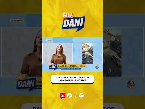Bala come no Nordeste de Amaralina: 4 mortos #tvaratu #faladani
