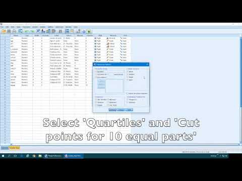 Finding Percentiles, Deciles, and Quartiles