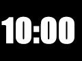 10 MINUTE TIMER | LOUD ALARM  ⏰