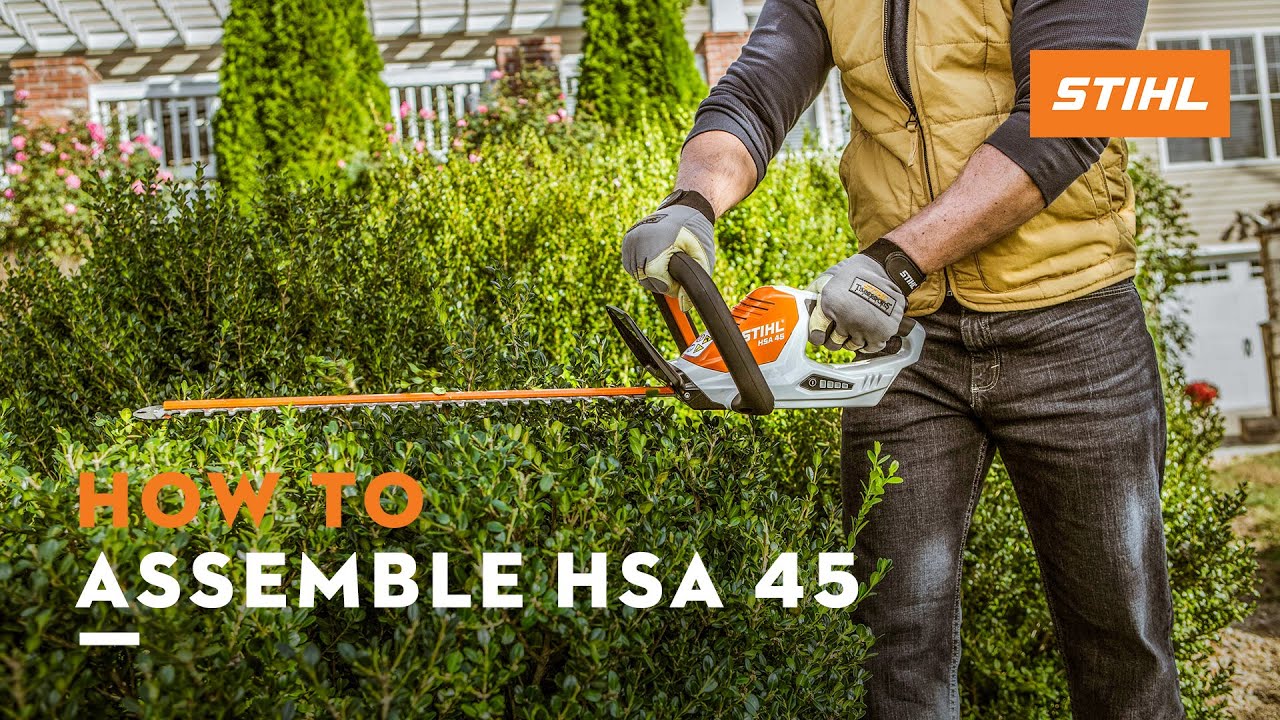 HSA 45 Cordless Hedge Trimmer, Lightweight Trimmer